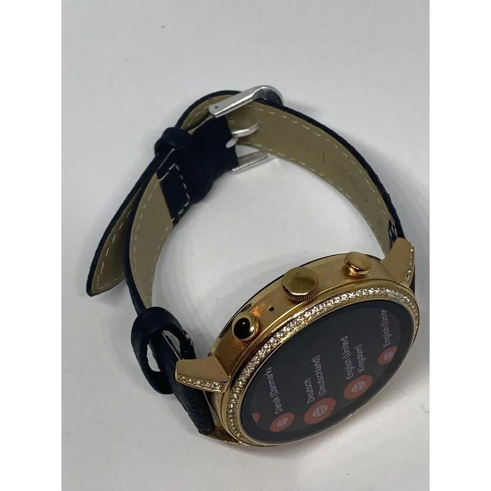 Fossil Gen 4 Authentic Digital Dial Smart Watch Custom Band FTW6011 AB523